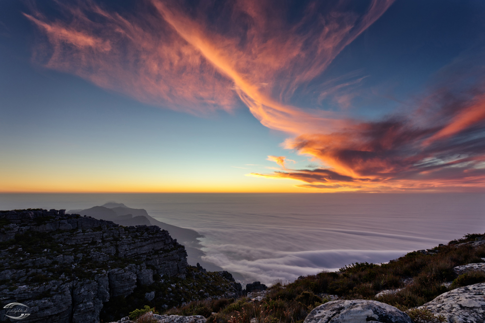 Sunset on Table Mountain