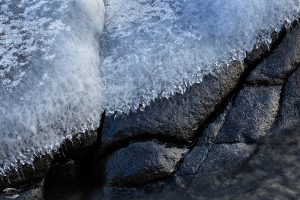 Macro of ice