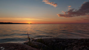 Sunset at Lake Pyhäjärvi
